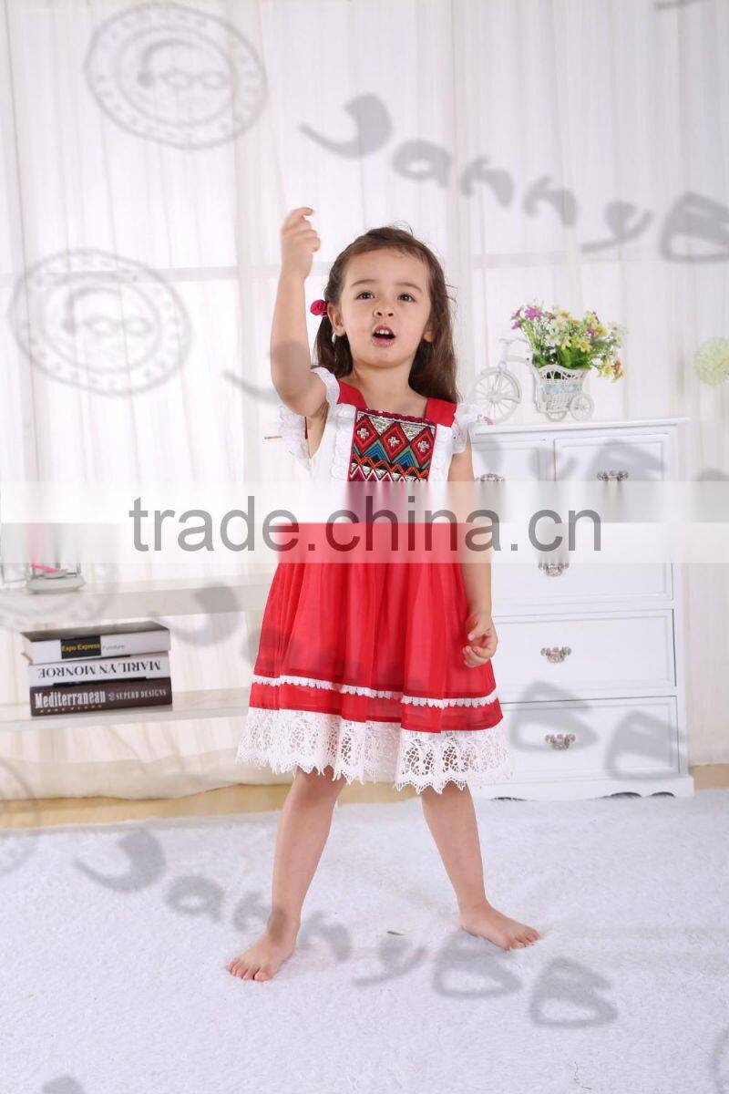 Kids Orange Long Urban Jeans