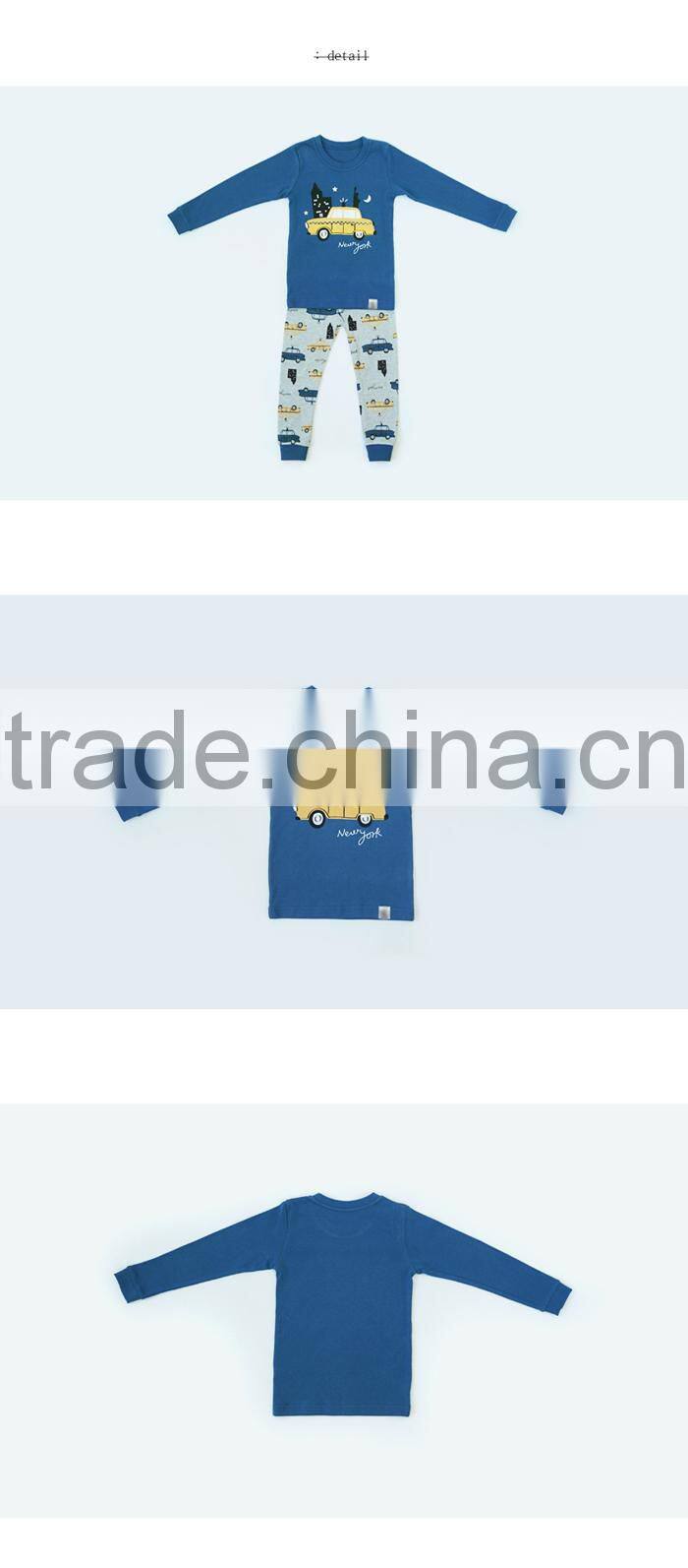 2015 latest fashion style blue car baby bodysuit baby boy dress clothes