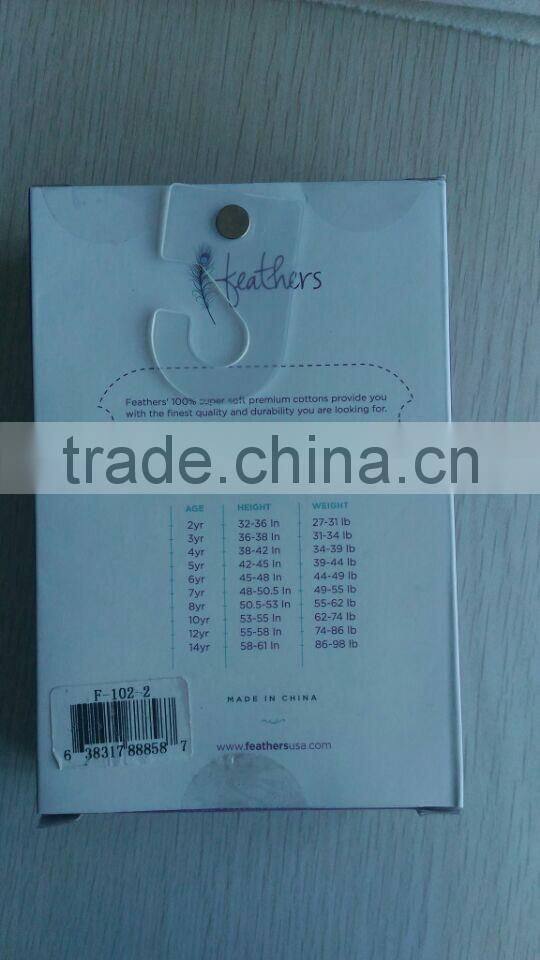 2 years to 14years Premium Soft Cottons Girls Briefs