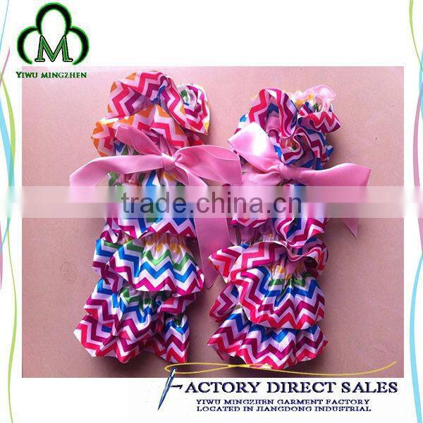 Colorful Baby Lace Ruffle Girls Leg Warmers For Kids Leggings