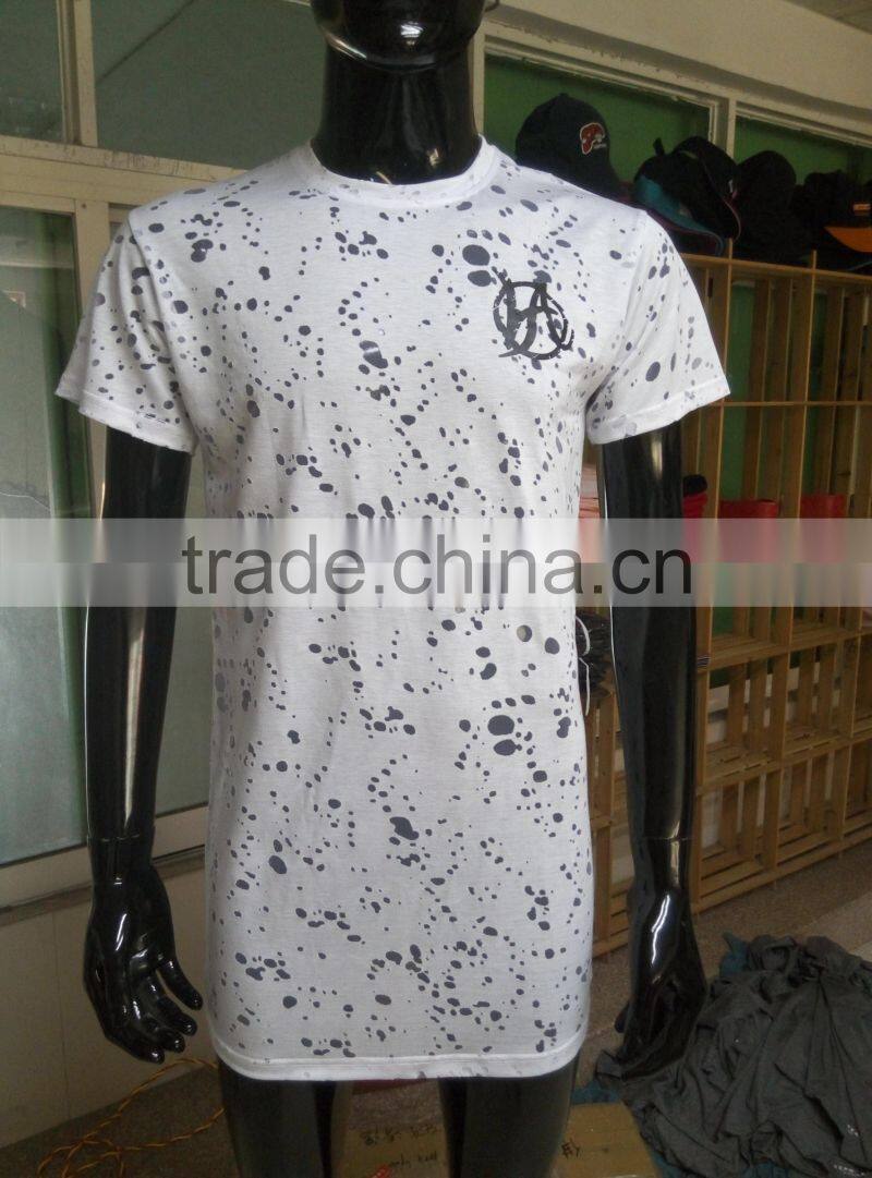 slub cotton mens triblend t shirt wholesale