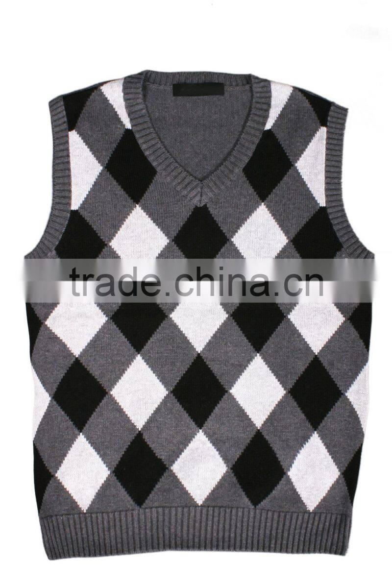 Wholesale Knit Pink Cool Sweater Vests