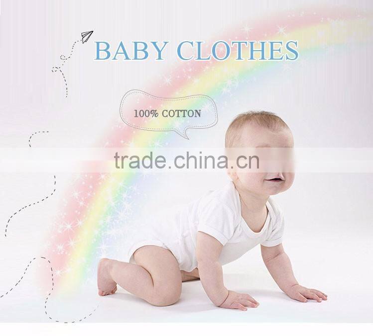 Infants baby toddlers clothing long sleeve 100%cotton baby rompers girls