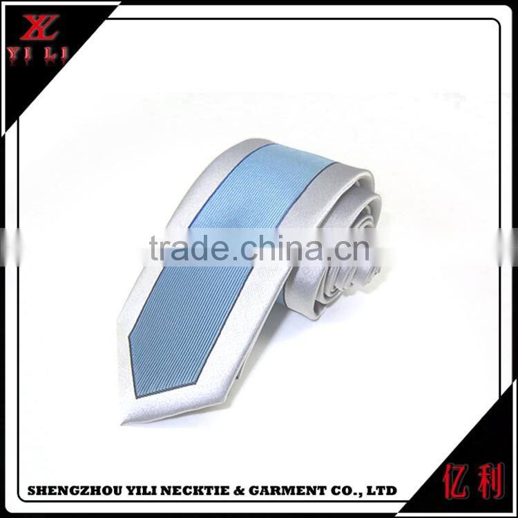 Hot design business 100%silk skinny ties woven