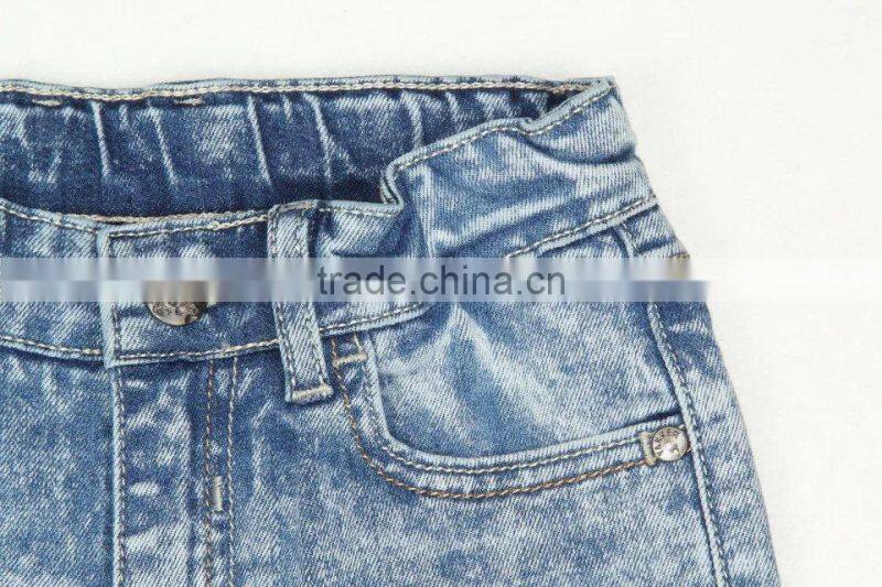 OEM/Wholesale HIGH-END100% cotton in-style kids jeans