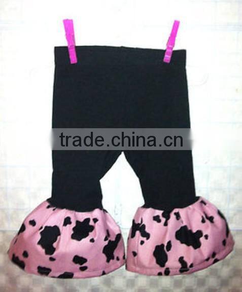 Wholesale price Chevron short pants Casual capri legging cargos Cotton shorts Preorder toddle girls kids chevron capri pants