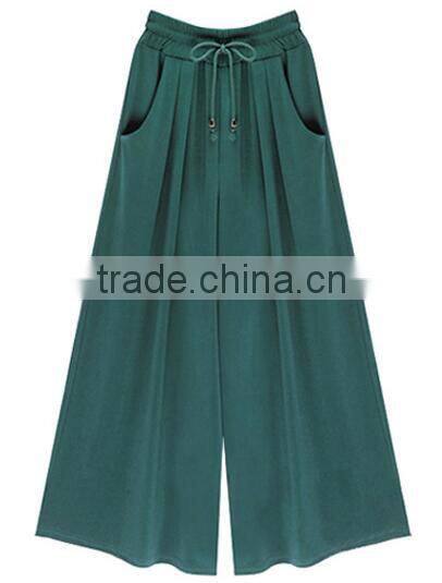 EY0542P new design fashion loose women dress pants made in china