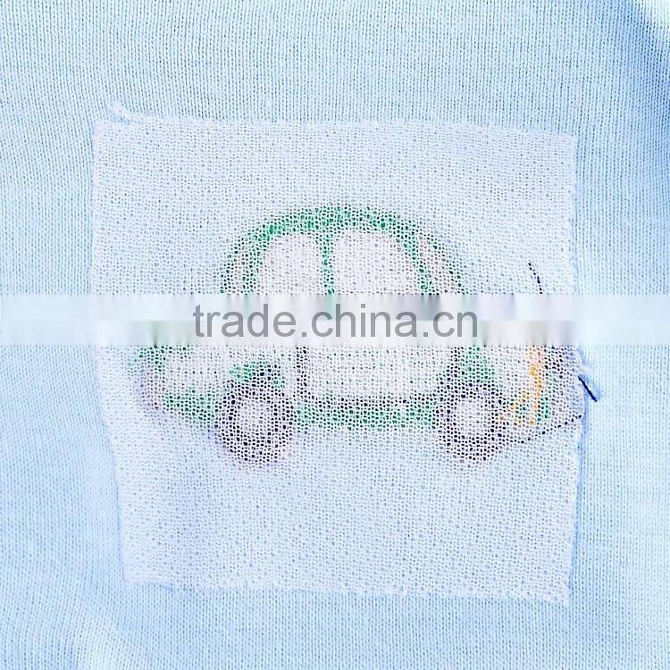 plain baby rompers/baby short sleeve rompers/rompers with kerchief