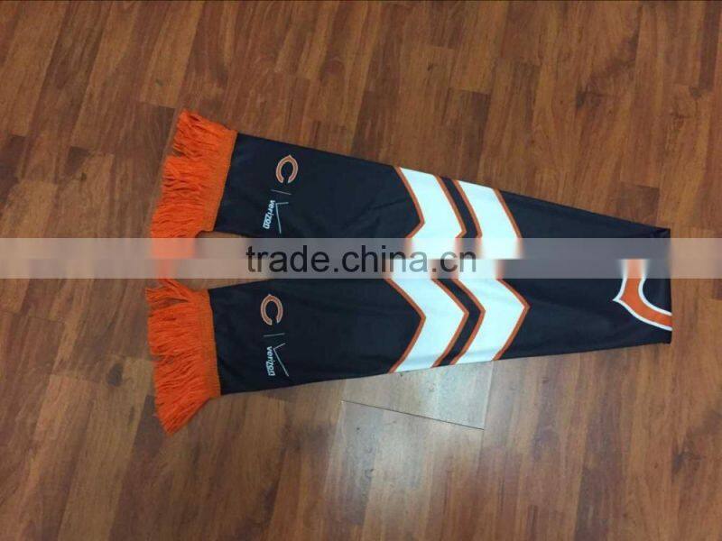 100% polyester team scarf