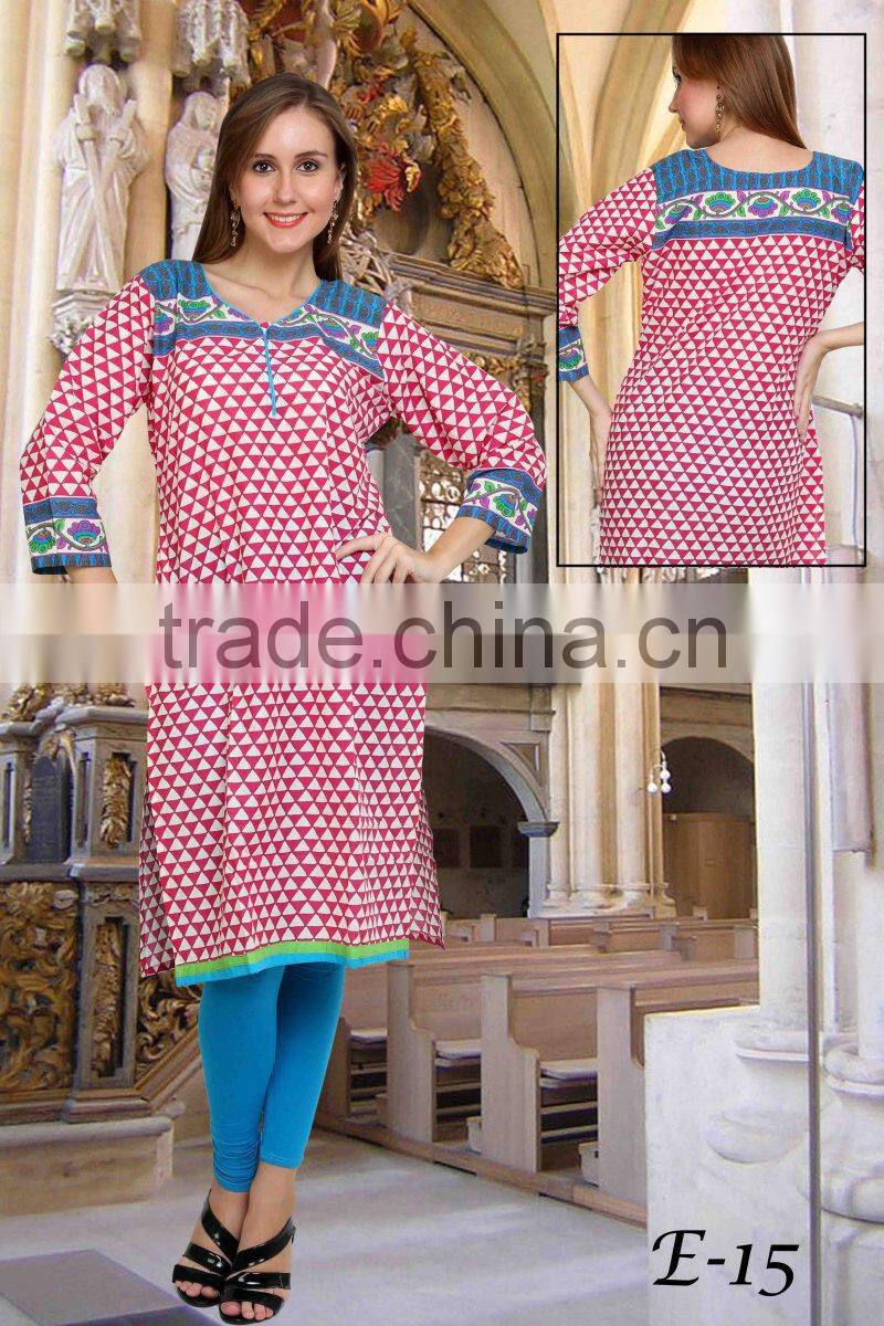 Cotton Kurti designs for women