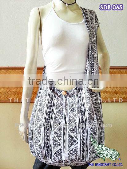 Thai Large Cotton Shoulder Hippie Boho Hobo Sling Crossbody Yaam