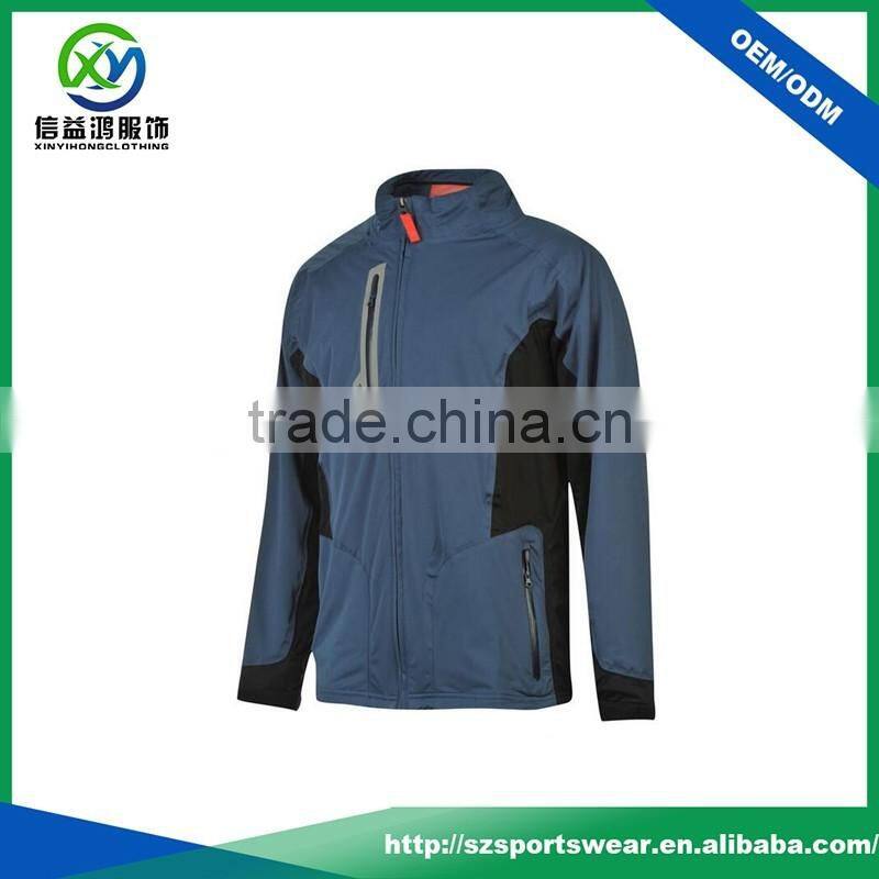 Contrast Design Waterproof Winter Men Sport Jacket