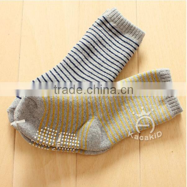 thickening baby cotton socks,cute baby cotton socks, silicone print baby socks