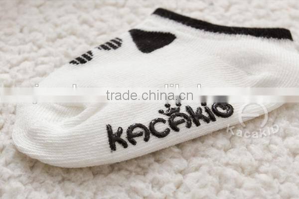 cute animal baby cotton socks, silicone print baby socks