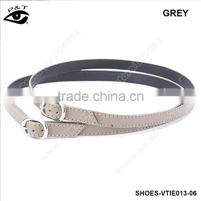 Removable Shoes Straps Detachable Shoe Strap Adjustable Leather Straps with Adjustable Buckle Shoes Accessories 12 Colors