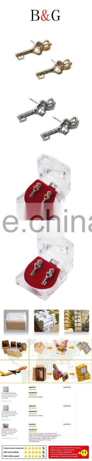 New 2016 Heavy Gold Hiphop Jewelry For for women earrings Wholesale