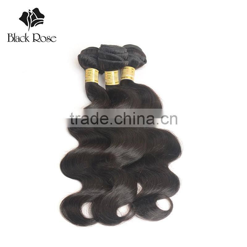 2016 Body Wave Raw Indian Temple Hair 12 14 16 18 Virgin Indian Hair