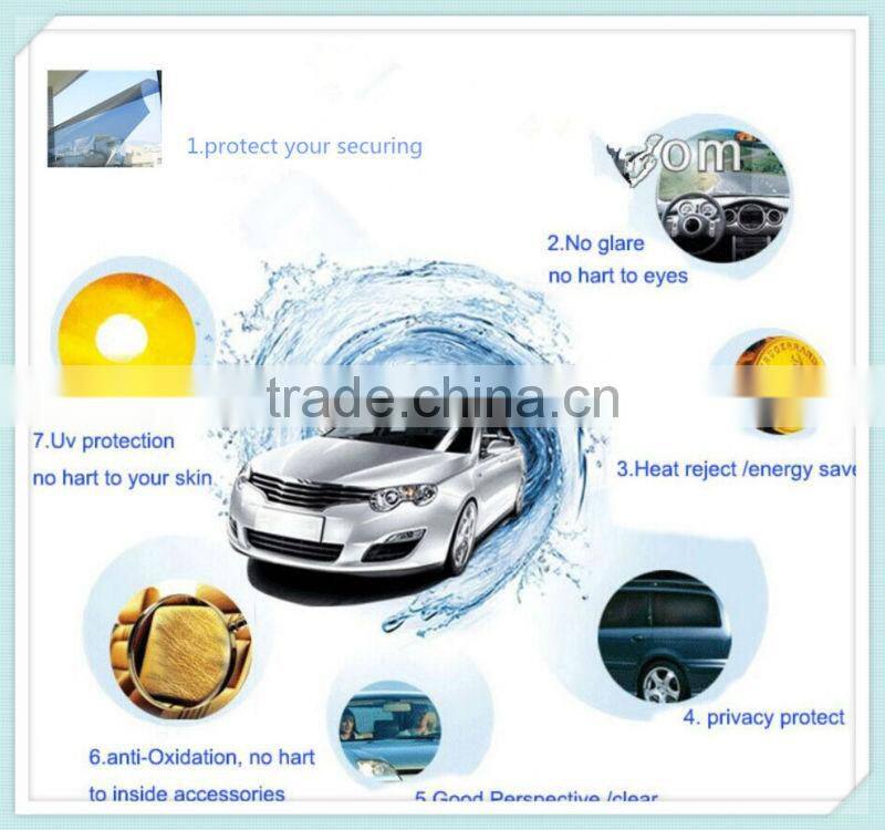 Professional transparent security glass film car window security film