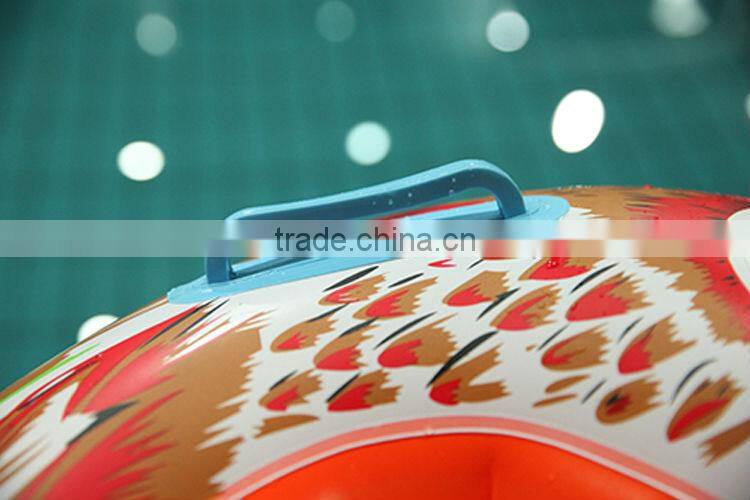The new 2014 baby swim ring The duck pattern by PVC inflatable boat