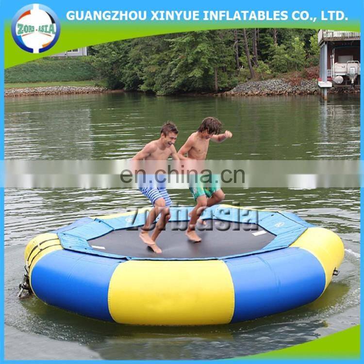 XINYUE 2017 New Collection air bouncer inflatable trampoline, cheap water trampoline