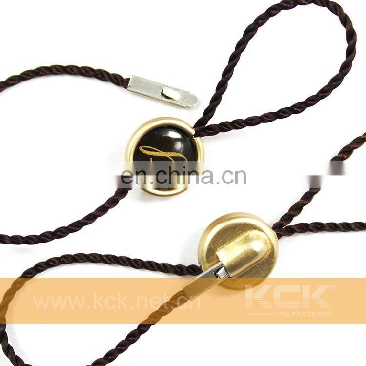 customized logo hang tablets,plastic seal tag ,fashion garment seal tag