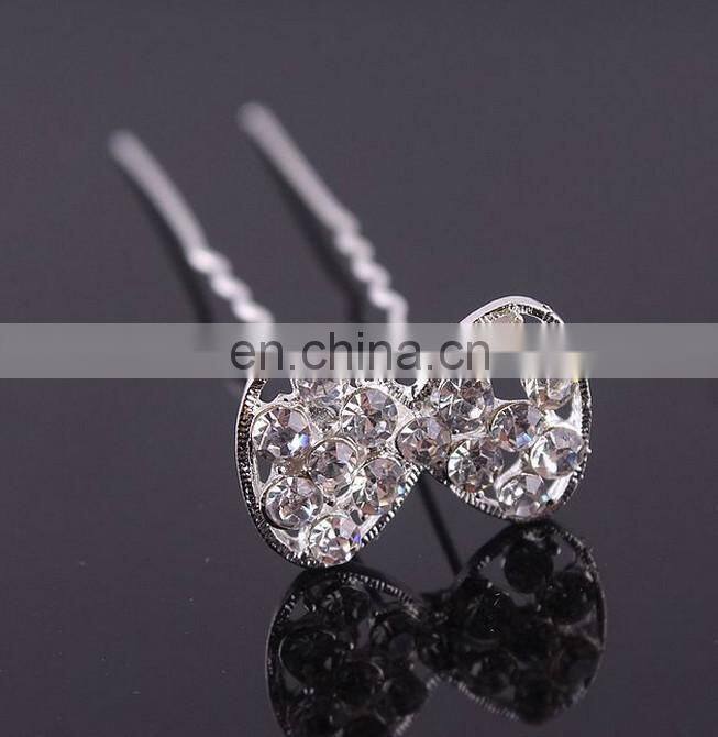 Factory wholesale silver five star hair pins