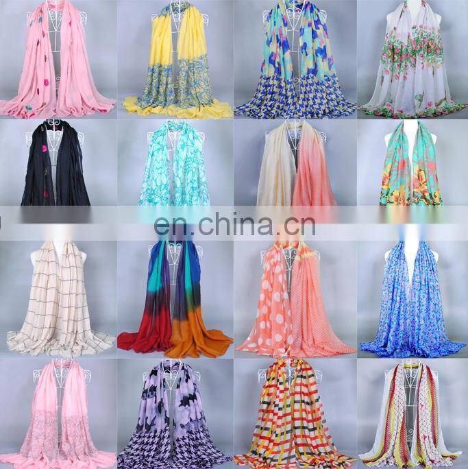multi color cheap oversize shawl pashmina scarf wholesale