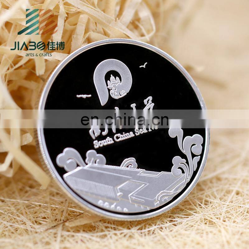 2018 years Souvenir silver replica metal medal honor coins with 3D effect
