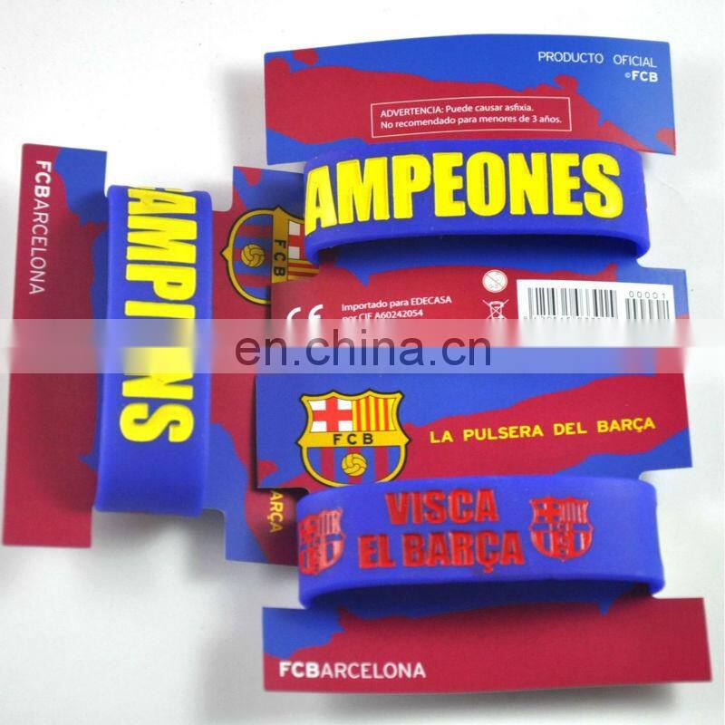 Hot sell on alibaba LED/ light up silicone bracelet/wristband