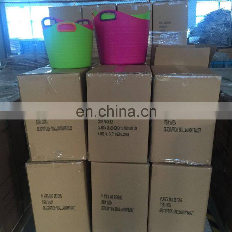 Multi-functional Flex'n Carry Basket Soft flexible handle Laundry Basket