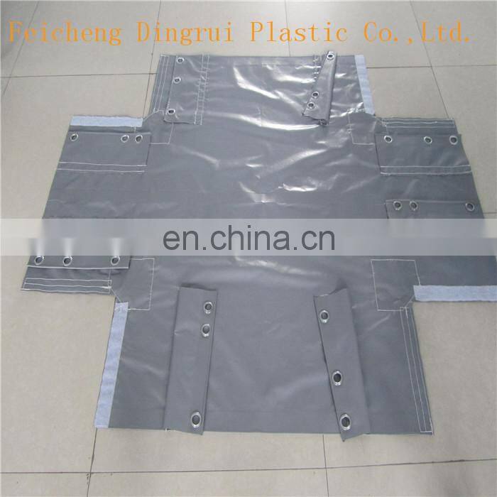 Low Price High Quality PVC Tarpaulin With D-rings For Truck Cover