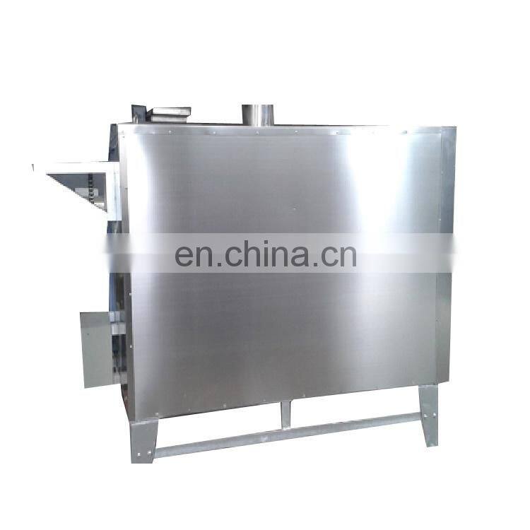 Big capacity Gas Roasted White Coffee Bean Roaster Machine for industrial cooking