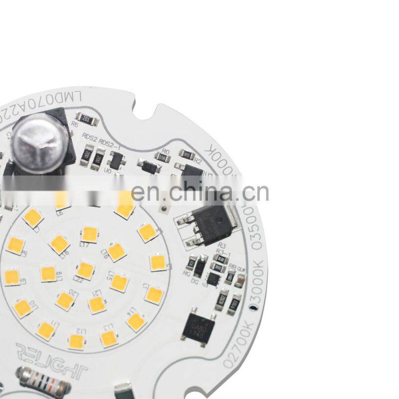 Relight 9W/16W 1600LM AC Round Module 120V/230V TRIAC Dimming 2700-6500K CRI80/90