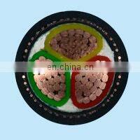 Copper conductor 300 sq mm Electric XLPE/PVC armoured underground dc power copper cable