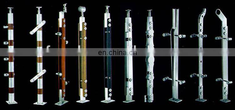 High Transparency Clear Stair Handrail Railings Pillars,Acrylic Stairs Baluster,Crystal Glass Stair Handrails