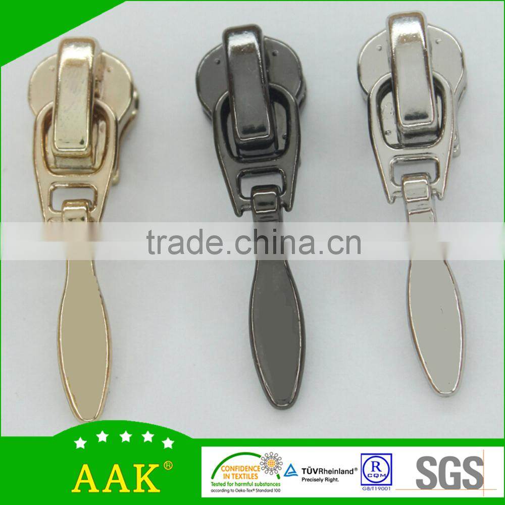 Apparel Textiles & Wholesale Accessories 3# black nickel metal zippers normal teeth close end