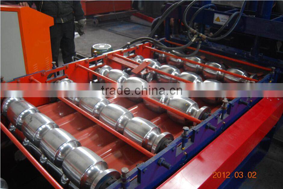 colored steel glalvanized metal aluminum glazed tiels cold making line