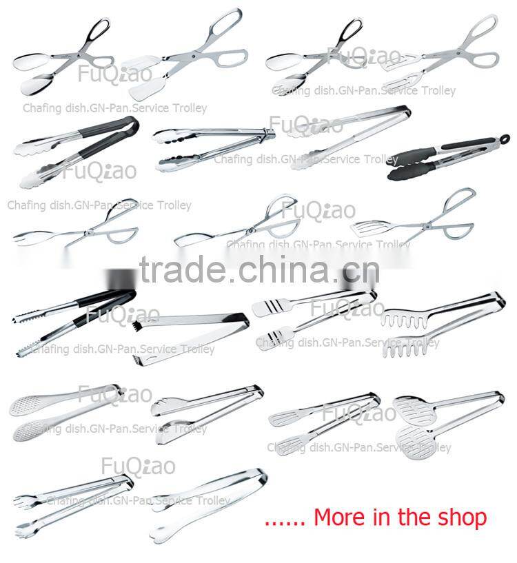 Wholesale Cooking Tools Food Grade Stainless Steel Mini Food Serving Tongs