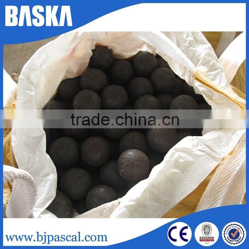 Gold supplier china grinding media wearable 50mn forged steel ball for mill