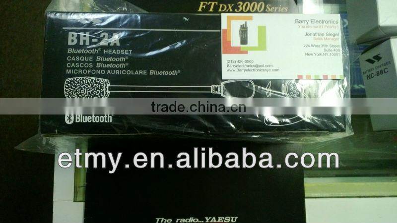 YAESU BH-2A BLUETOOTH VX-8R/FTM10R/FTM350M MONO HEADSET (NEW)