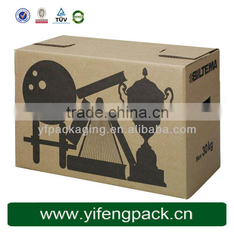 Electronic use recycleable carton packing pp corrugated box