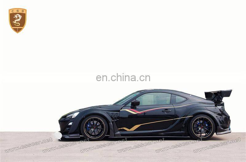 On promotion! Vas style body kit for su-bar brz in cf+frp