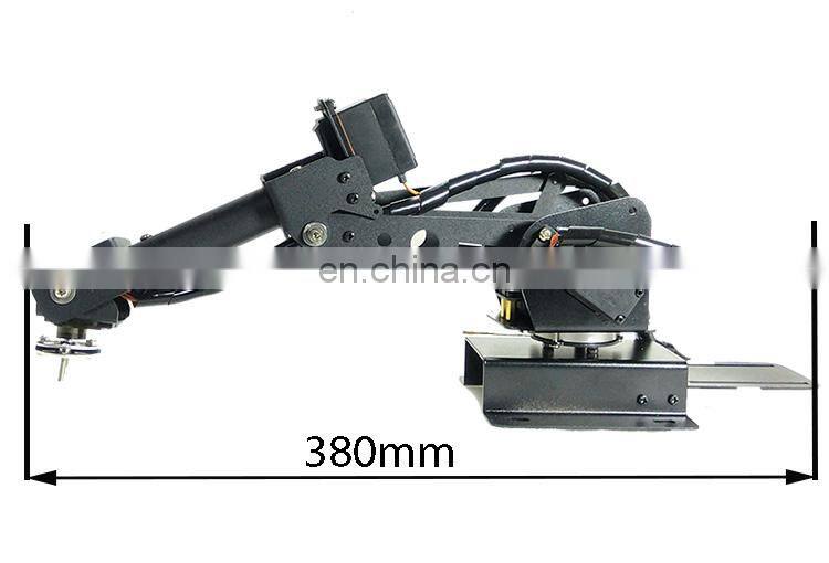 6-Axis Robot Arm Robotic Arm Industrial Mechanical Arm + 4pcs MG996R Servos + 2pcs MG90S Servos