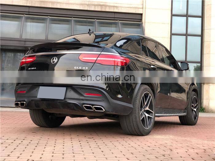 Runde GLE 63 AMG Rear Diffuser For Mercedes-Benz Gle 320 400 43 Coupe Upgrade GLE63 Rear Lip