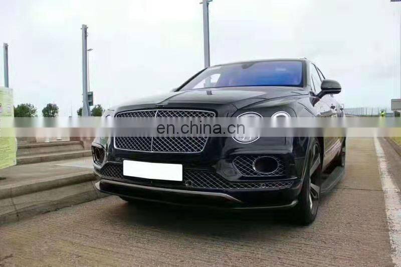 Runde Car Modification Limited Edition Body Kits For Bentley Bentayga W12 Carbon Fiber Front Rear Bumper Lip Side Skirt