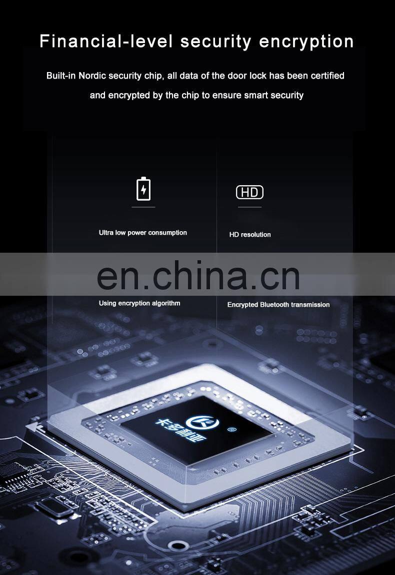 Ttlock App BLE Hotel apartment password lock smart card lock hotel rental room electronic lock