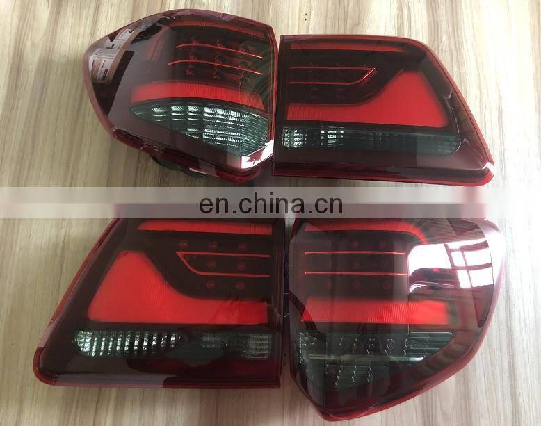 Car lighting system of LED tail lights for Toyota Fortuner 2012 2013 2014 2015