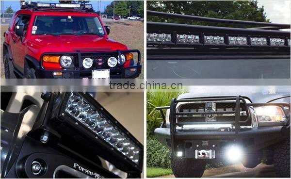Waterproof 5D reflectors slim bar offroad 20inch 30inch 40inch 50inch single row light led bar SUV ATV 4WD