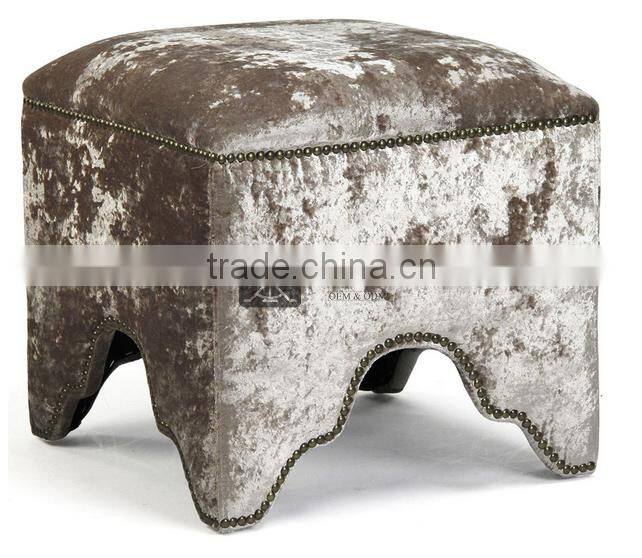 OT-091 Fabric Dressing Table Chair For Master Bedroomc