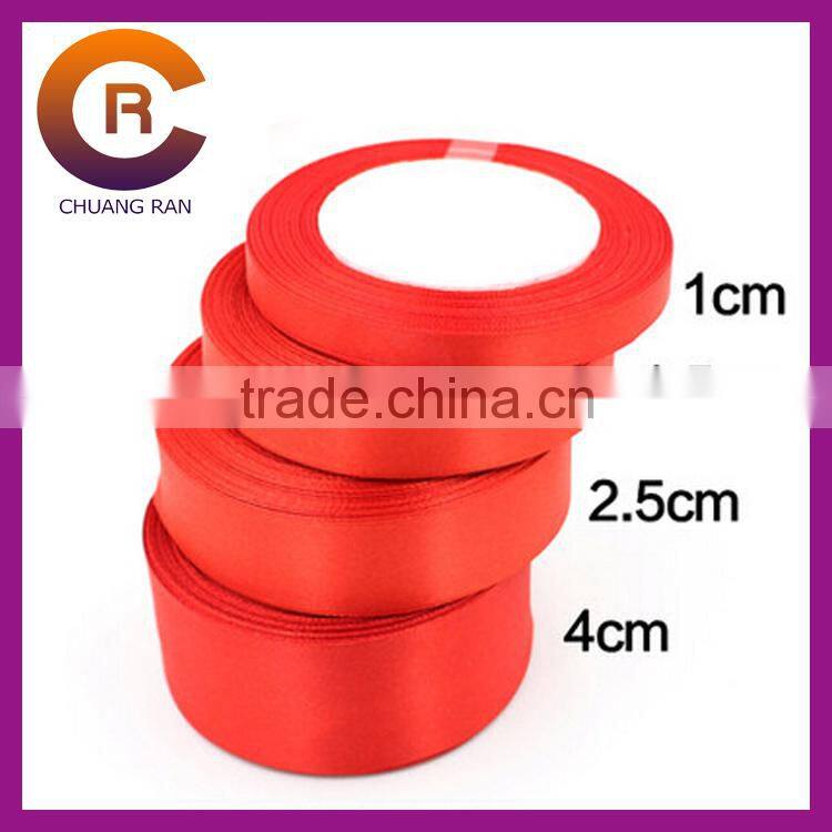 Red custom printed different sizes bow tie size ribbon